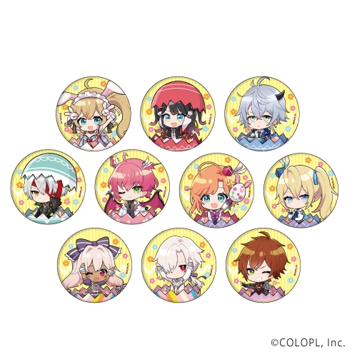 グッズ バッチ 白猫プロジェクト 缶バッジ 07 イースターver ブラインド 全10種 ミニキャラ 特価 ゲーマーズ キャラクターグッズ商品の総合通販