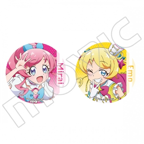 グッズ バッチ キラッとプリ チャン 缶バッチセット 桃山みらい 桃黄えも ゲーマーズ キャラクターグッズ商品の総合通販