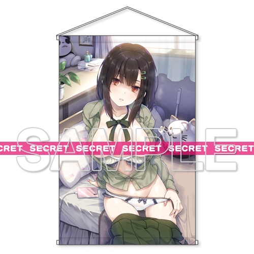 グッズ タペストリー みやま零描き下ろし ちょっとお兄ちゃん いま着替えてるんだけど 嘘 X Ratedタペストリー B2 ゲーマーズ キャラクターグッズ商品の総合通販