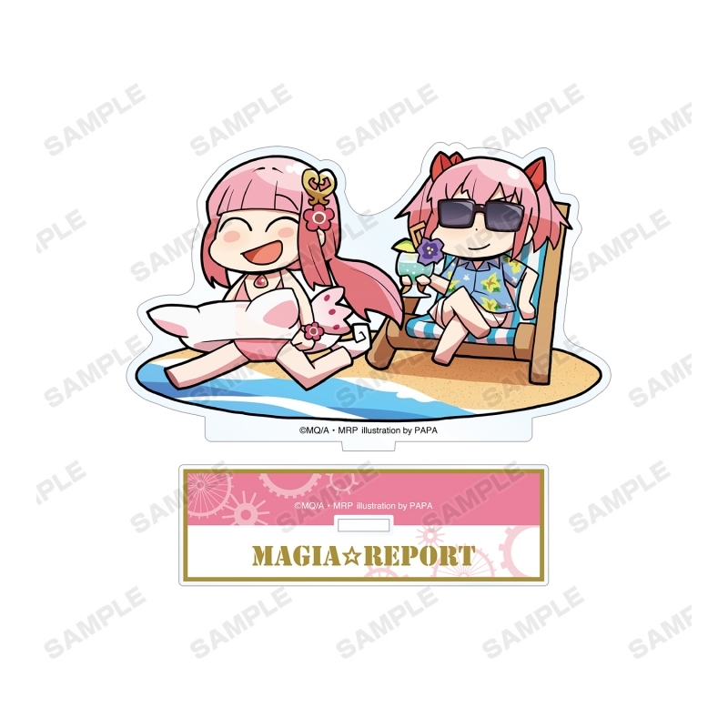 グッズ スタンドポップ マギアレコード 魔法少女まどか マギカ外伝 マギア レポート いろはちゃん まどか先輩 Bigアクリルスタンド Ver B ゲーマーズ キャラクターグッズ商品の総合通販