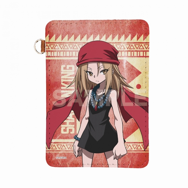 グッズ パスケース Shaman King レザーパスケース 02 恐山アンナ ゲーマーズ キャラクターグッズ商品の総合通販