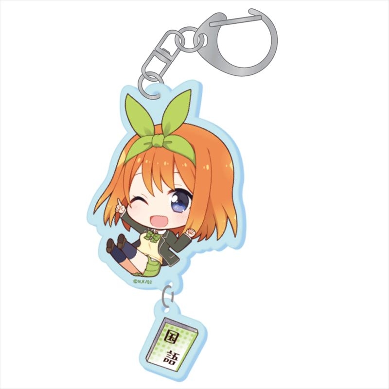 グッズ キーホルダー 五等分の花嫁 ぷちちょこアクリルキーホルダー 中野四葉 得意教科ver ゲーマーズ キャラクターグッズ商品の総合通販