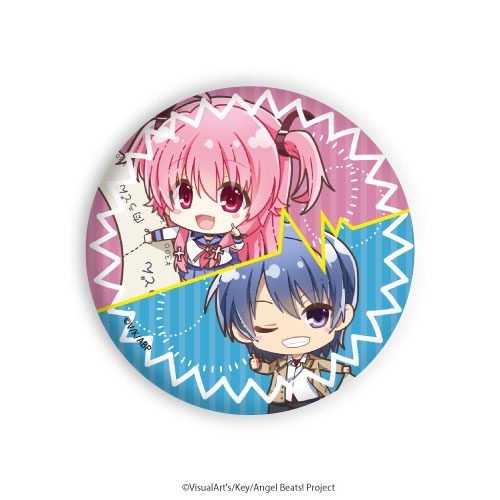 グッズ バッチ Angel Beats 缶バッジ 03 ユイ 日向 うぃずみー ゲーマーズ キャラクターグッズ商品の総合通販