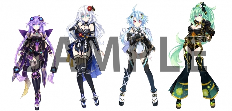 特典一覧 オリジナルアクリルジオラマ1種 パープルハート ブラックハート ホワイトハート グリーンハート ゲーマーズ
