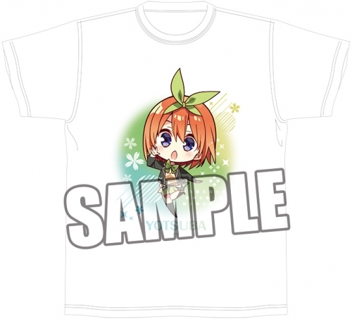 グッズ Tシャツ 五等分の花嫁 Tシャツ 中野 四葉 こもキャラver Merchpunk