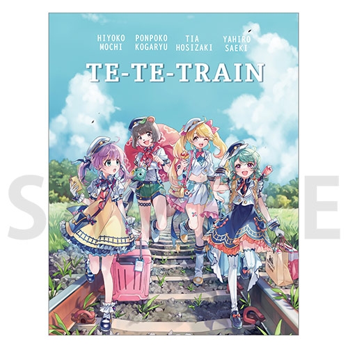 グッズ ボード てぇてぇトレイン キャンバスアート 受注生産商品 ゲーマーズ限定 ゲーマーズ キャラクターグッズ商品の総合通販