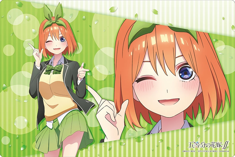 グッズ デスクマット 五等分の花嫁 ブシロード ラバーマットコレクション V2 Vol 38 中野四葉 ゲーマーズ キャラクターグッズ商品の総合通販