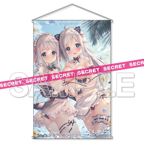 グッズ タペストリー Twinbox描き下ろし 双子メイドx Ratedタペストリー B2 ゲーマーズ キャラクターグッズ商品の総合通販