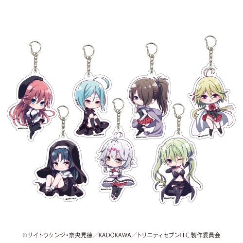 グッズ キーホルダー 劇場版トリニティセブン 天空図書館と真紅の魔王 アクリルキーホルダー01 ブラインド 全7種 ミニキャラ ゲーマーズ キャラクターグッズ商品の総合通販