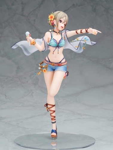 フィギュア アイドルマスター シンデレラガールズ 塩見 周子 ブルー ホライゾンver 1 7スケール Pvc製塗装済み完成品 特価 ゲーマーズ フィギュア商品の総合通販
