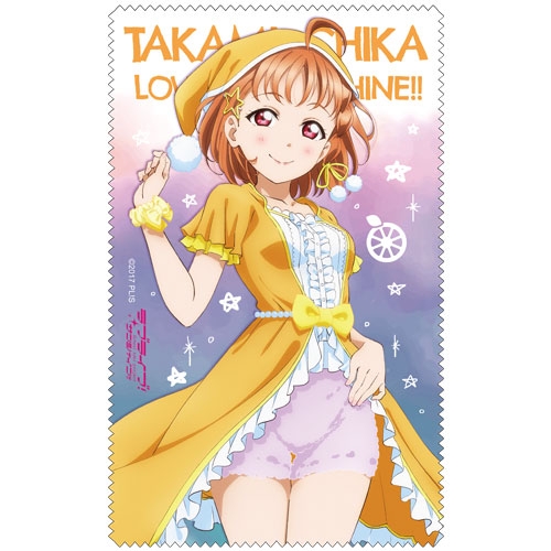 グッズ ハンカチ ラブライブ サンシャイン 高海千歌 クリーナークロス パジャマver ゲーマーズ キャラクターグッズ商品の総合通販