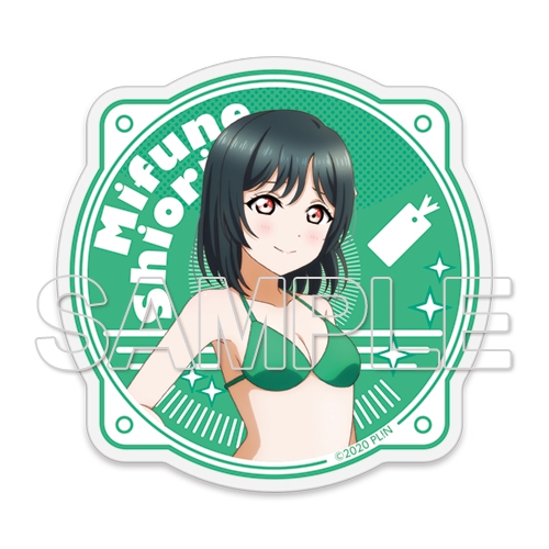 グッズ ステッカー ラブライブ 虹ヶ咲学園スクールアイドル同好会 アクリルステッカー 三船栞子 Ver Summer Time ゲーマーズ キャラクターグッズ商品の総合通販