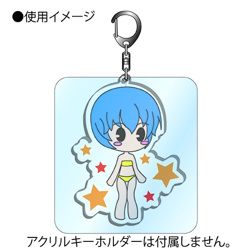 グッズ カバーホルダー ノンキャラオリジナル アクリルキーホルダーガード たて型m ゲーマーズ キャラクターグッズ商品の総合通販