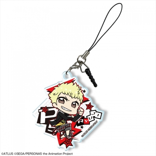グッズ ストラップ Persona5 アクリルイヤホンジャックアクセサリー 02 坂本竜司 ちびキャラ ゲーマーズ キャラクター グッズ商品の総合通販
