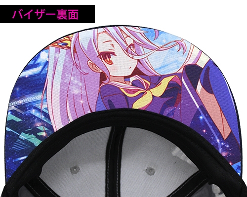 グッズ 帽子 ノーゲーム ノーライフ 白 フラットバイザー ゲーマーズ キャラクターグッズ商品の総合通販