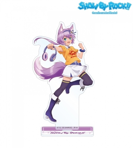 グッズ スタンドポップ Show By Rock 描き下ろしイラスト ルフユ ヘッドフォンver Bigアクリルスタンド ゲーマーズ キャラクターグッズ商品の総合通販