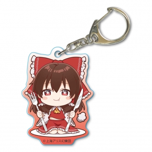 グッズ キーホルダー 東方project ごちきゃらアクリルキーホルダー 博麗 霊夢 ゲーマーズ キャラクターグッズ商品の総合通販
