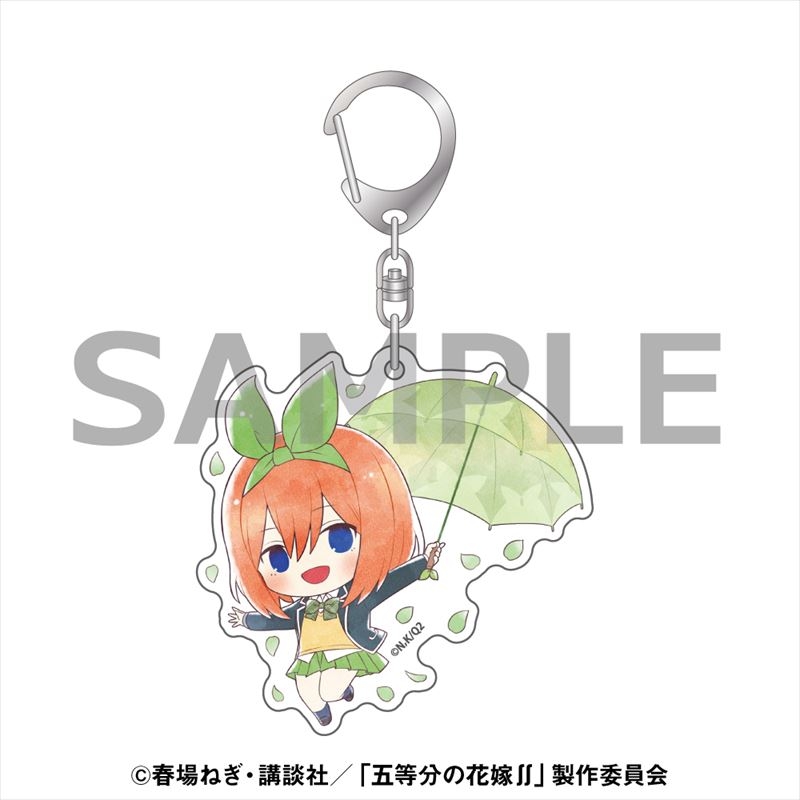 グッズ キーホルダー 五等分の花嫁 傘っこ アクリルキーホルダー 中野四葉 ゲーマーズ キャラクターグッズ商品の総合通販