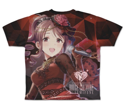 グッズ Tシャツ アイドルマスター シンデレラガールズ ルージュクチュール 三船美優 両面フルグラフィックtシャツ M ゲーマーズ キャラクターグッズ商品の総合通販