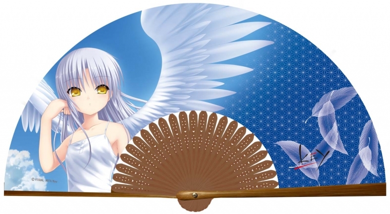 グッズ 扇子 Angel Beats 布扇子 立華かなで ゲーマーズ キャラクターグッズ商品の総合通販