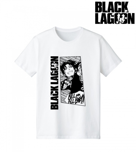 グッズ Tシャツ Black Lagoon レヴィ Tシャツ ホワイトメンズ サイズ S ゲーマーズ キャラクターグッズ商品の総合通販