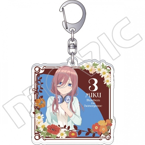 グッズ キーホルダー 五等分の花嫁 アクリルキーホルダー 三玖 ゲーマーズ キャラクターグッズ商品の総合通販
