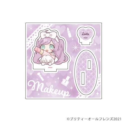 グッズ スタンドポップ プリティーオールフレンズ アクリルフィギュアプレート19 メイクアップver らぁら フォトきゃら ゲーマーズ キャラクターグッズ商品の総合通販