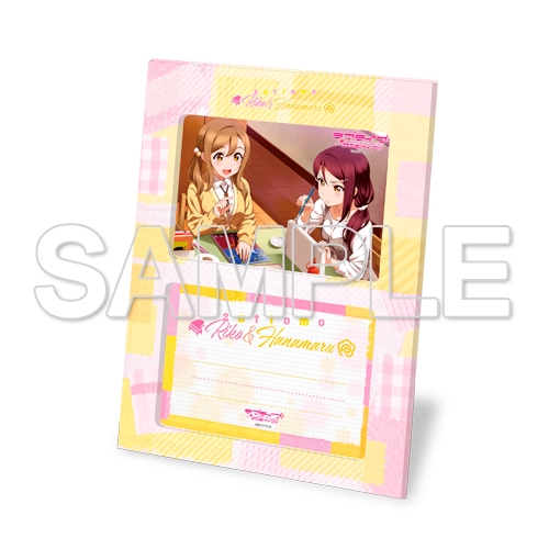 グッズ スタンドポップ ラブライブ サンシャイン なかよしフォトスタンド 梨子 花丸 ブロマイド付き ゲーマーズ キャラクターグッズ 商品の総合通販