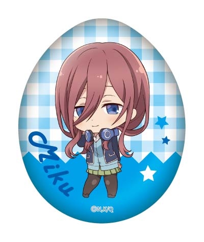 グッズ バッチ 五等分の花嫁 たまご型缶バッジ 三玖 ゲーマーズ キャラクターグッズ商品の総合通販