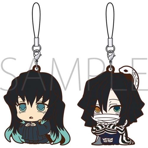 グッズ ストラップ 鬼滅の刃 ラバーストラップセット Vivimus 時透無一郎 伊黒小芭内 ゲーマーズ キャラクターグッズ商品の総合通販