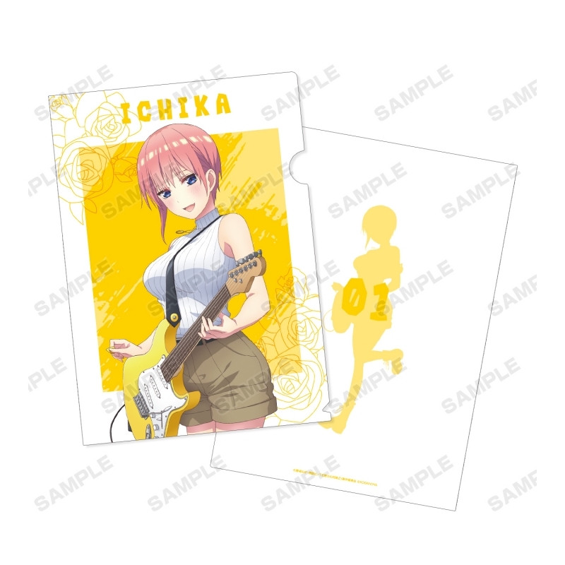 グッズ クリアファイル 五等分の花嫁 描き下ろしイラスト 中野一花 ギター演奏ver クリアファイル ゲーマーズ キャラクターグッズ商品の総合通販