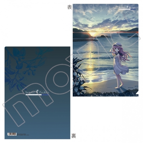 グッズ クリアファイル Summer Pockets Reflection Blue クリアファイル キービジュアル 加藤 うみ ゲーマーズ キャラクターグッズ商品の総合通販
