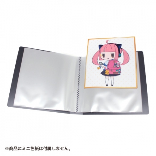 グッズ ファイル ノンキャラオリジナル 厚手対応ミニ色紙収納ホルダー ブラック ゲーマーズ キャラクターグッズ商品の総合通販