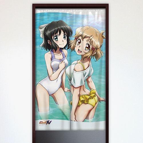 グッズ のれん 戦姫絶唱シンフォギアxv のれん 響 未来 水着 ゲーマーズ キャラクターグッズ商品の総合通販