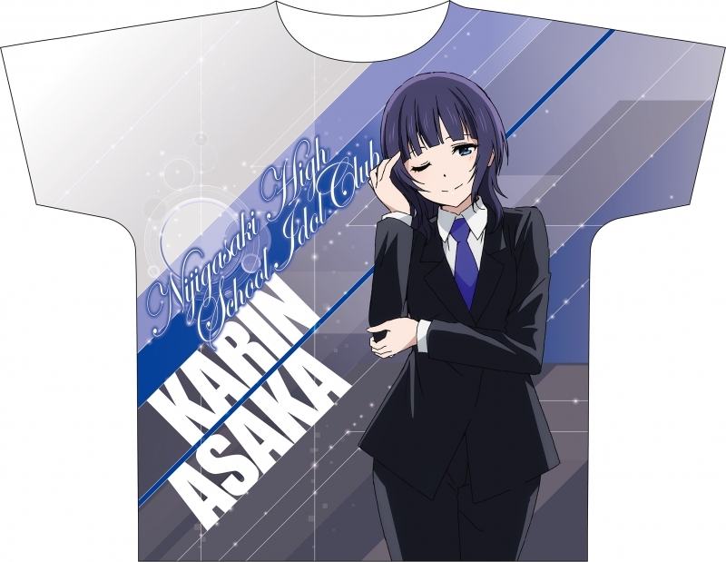 グッズ Tシャツ ラブライブ 虹ヶ咲学園スクールアイドル同好会 フルグラフィックtシャツ 朝香果林 スーツ Ver ゲーマーズ キャラクターグッズ商品の総合通販