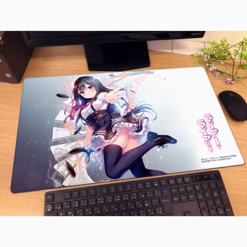 グッズ デスクマット ライアー ライアー ラバーマット 水上摩理 ゲーマーズ キャラクターグッズ商品の総合通販