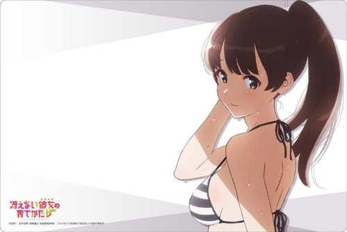 グッズ デスクマット 冴えない彼女の育てかた ブシロード ラバーマットコレクション Vol 167 加藤恵 水着ver ゲーマーズ キャラクターグッズ商品の総合通販