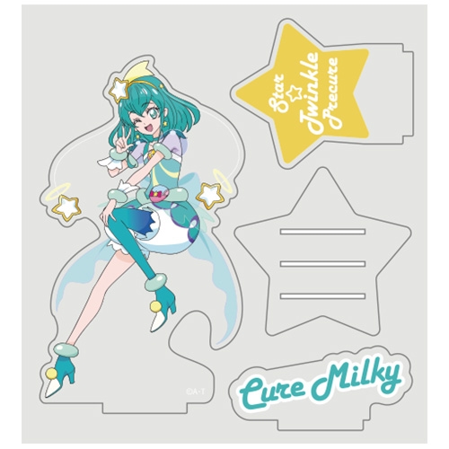 グッズ スタンドポップ スター トゥインクルプリキュア キュアミルキー アクリルスタンド ゲーマーズ キャラクターグッズ商品の総合通販