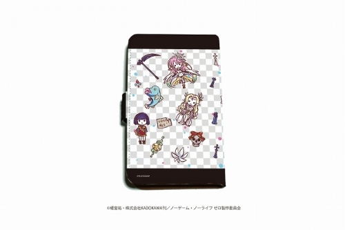 グッズ 携帯グッズ ノーゲーム ノーライフ ゼロ 手帳型マルチケース 01 ちりばめデザイン グラフアート ゲーマーズ キャラクターグッズ商品の総合通販