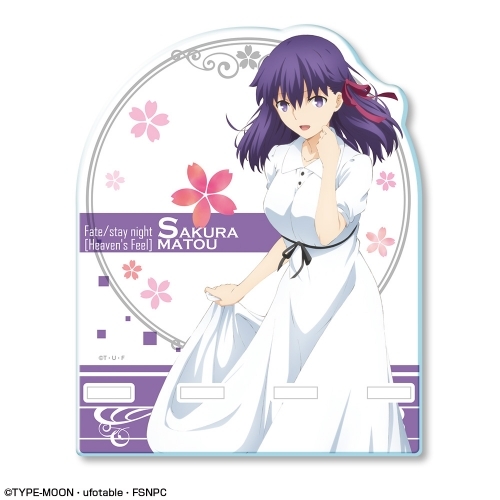 グッズ スタンドポップ 劇場版 Fate Stay Night Heaven S Feel アクリルスマホスタンド デザイン01 間桐桜 ゲーマーズ キャラクターグッズ商品の総合通販