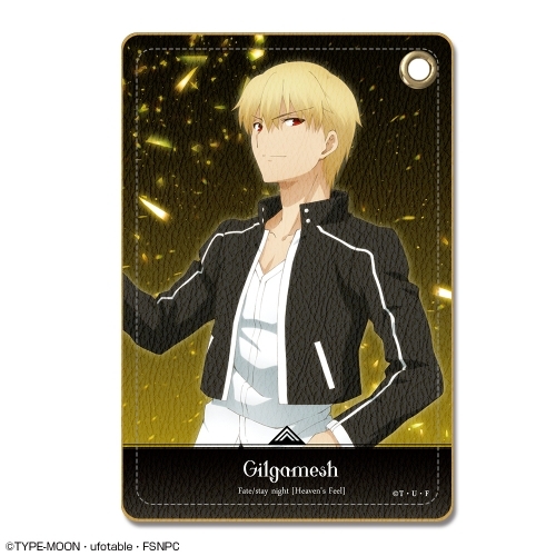 グッズ パスケース 劇場版 Fate Stay Night Heaven S Feel レザーパスケース Ver 2 デザイン07 ギルガメッシュ ゲーマーズ キャラクターグッズ商品の総合通販
