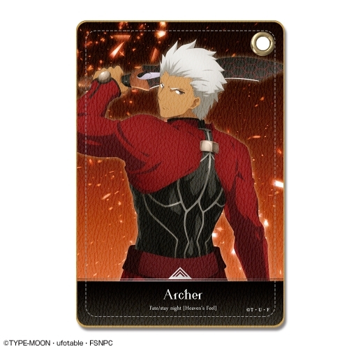 グッズ パスケース 劇場版 Fate Stay Night Heaven S Feel レザーパスケース Ver 2 デザイン08 アーチャー ゲーマーズ キャラクターグッズ商品の総合通販