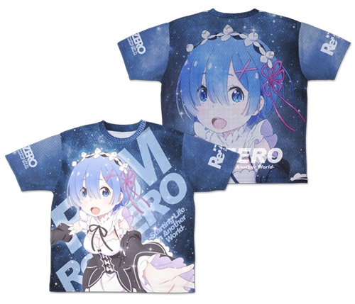 グッズ Tシャツ Re ゼロから始める異世界生活 レム 両面フルグラフィックtシャツ S ゲーマーズ キャラクターグッズ商品の総合通販
