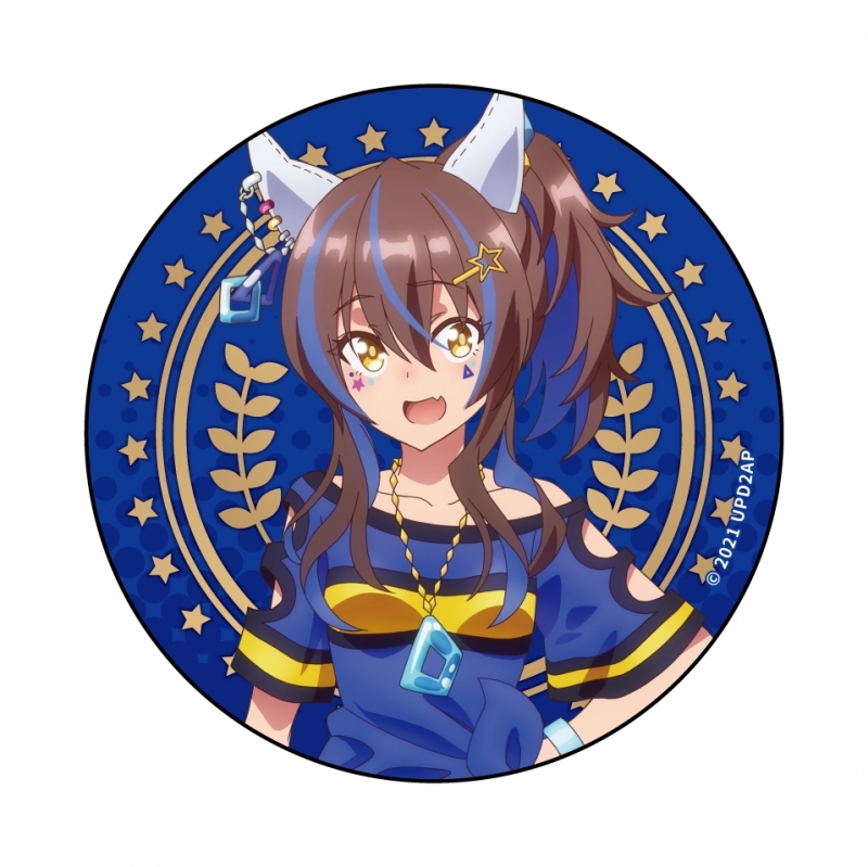 グッズ バッチ ウマ娘 プリティーダービー Season 2 カンバッジ ダイタクヘリオス 再販 ゲーマーズ キャラクターグッズ商品の総合通販