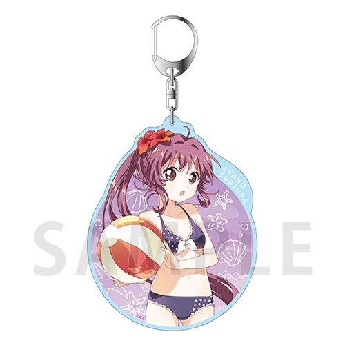 グッズ キーホルダー ゆるゆり デカキーホルダー 杉浦綾乃 水着 Ver 催事商品 ゲーマーズ キャラクターグッズ商品の総合通販