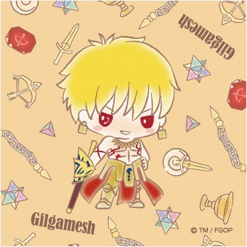 グッズ タオル Fate Grand Order Sanrio ミニハンドタオルvol 3 ギルガメッシュ ゲーマーズ キャラクターグッズ商品の総合通販