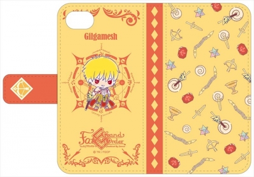 グッズ 携帯グッズ Fate Grand Order Sanrio 手帳型iphoneケースvol 3 ギルガメッシュ ゲーマーズ キャラクターグッズ商品の総合通販