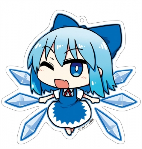 グッズ キーホルダー 東方project クリエイターズキーホルダー 11 チルノ By ななつめ ゲーマーズ キャラクターグッズ商品の総合通販