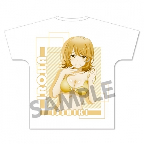 【グッズ-Tシャツ】やはり俺の青春ラブコメはまちがっている。シリーズ フルグラフィックTシャツ 一色いろは 水着B 続ver. Mサイズ サブ画像2