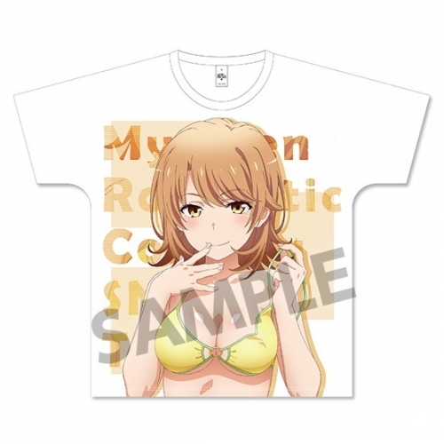 グッズ Tシャツ やはり俺の青春ラブコメはまちがっている シリーズ フルグラフィックtシャツ 一色いろは 水着b 続ver Xlサイズ ゲーマーズ キャラクターグッズ商品の総合通販